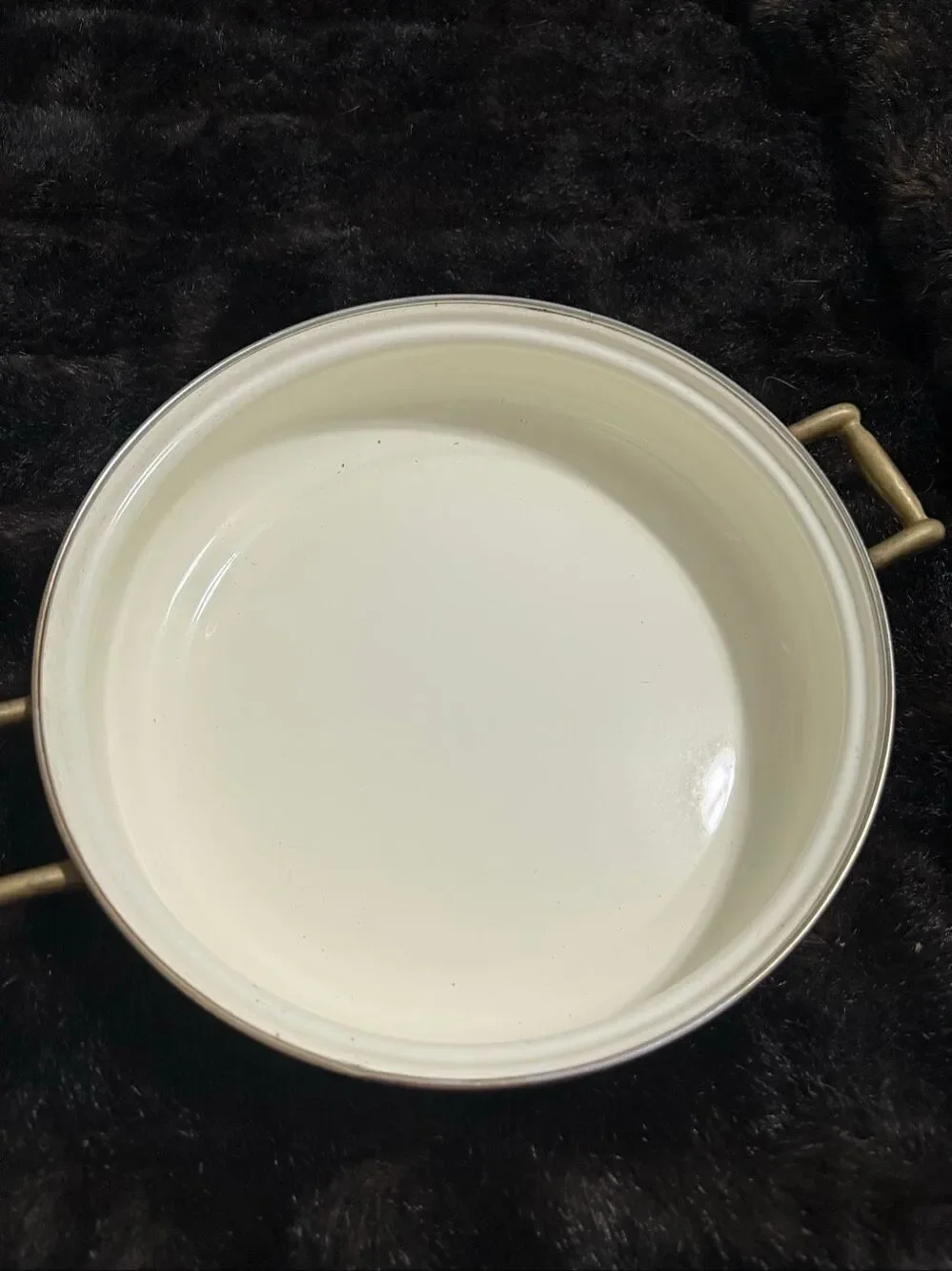 TABLETOPS UNLIMITED Kensington Garden Porcelain Enamel 3 Quart Covered Casserole